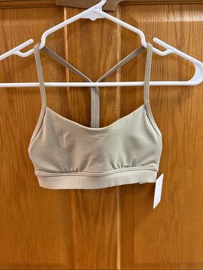 lululemon athletica T-Back Sports Bralette in Taupe